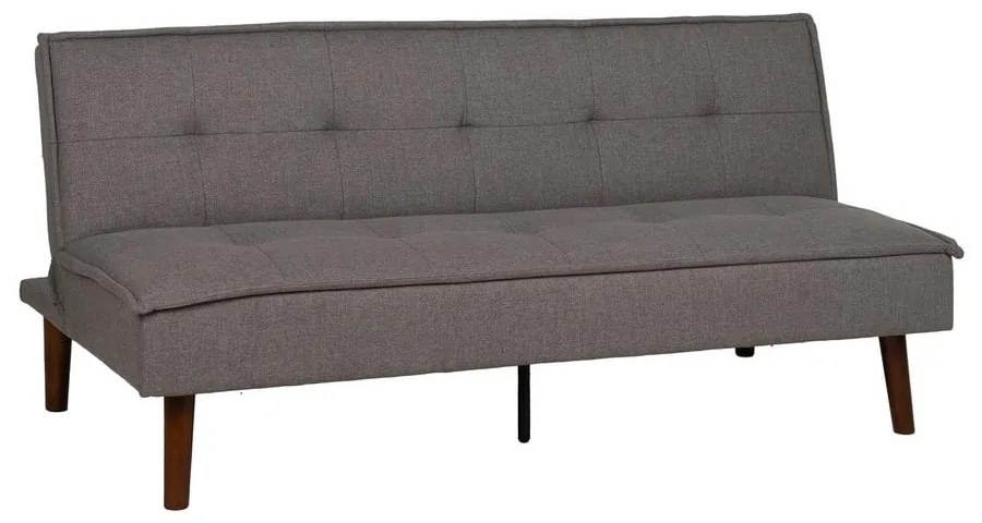 Szara rozkładana sofa z tkaniny szenilowej 181 cm – Ixia