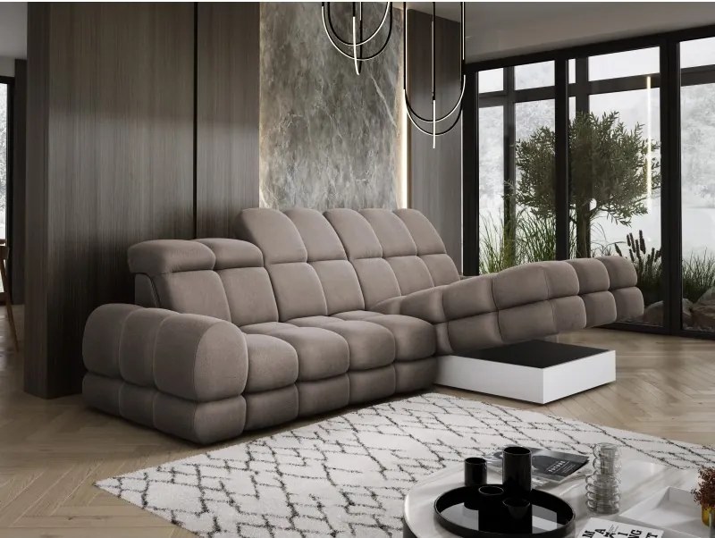 Narożnik TOLLO MINI S Prawostronny Elektryczna regulacja Solar 28 WERSAL