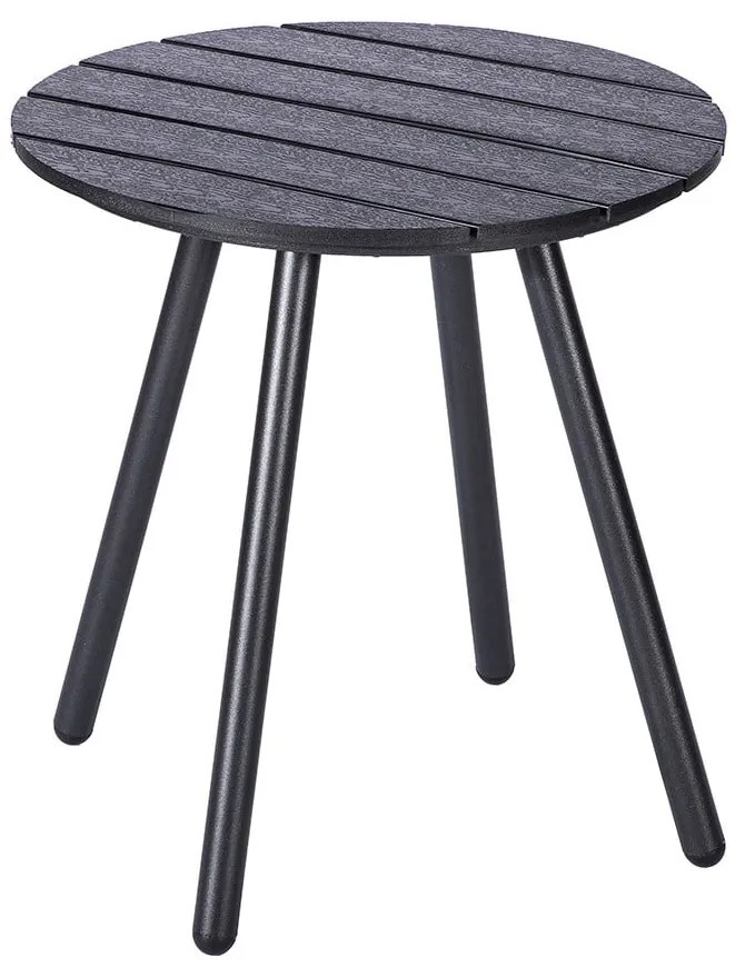 Szary stół ogrodowy Bonami Essentials Lounge, ø 51 cm