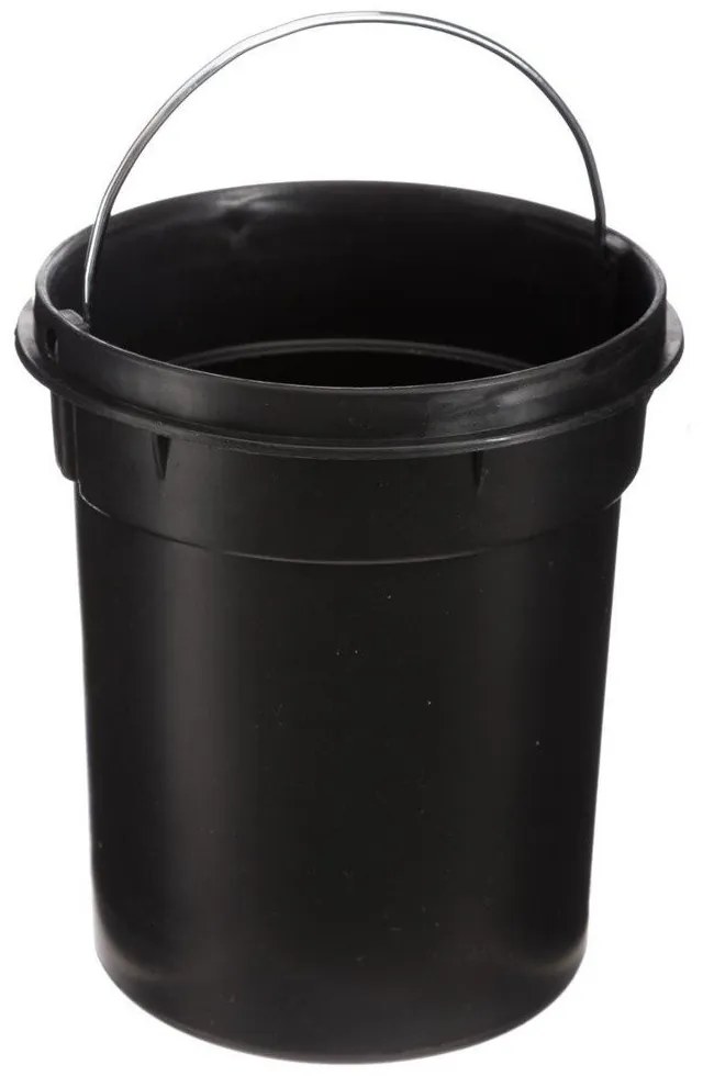 Kosz łazienkowy na śmieci z bambusową pokrywą, 3 l
