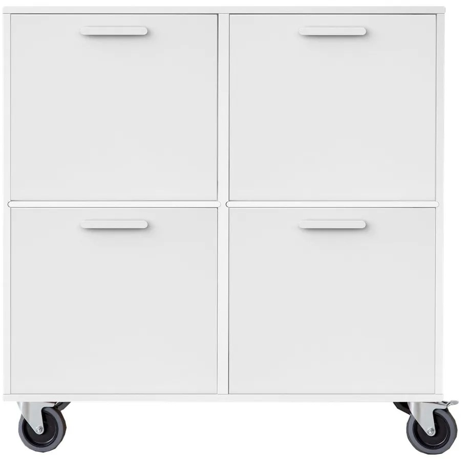 Biała niska komoda 89x82 cm Keep by Hammel – Hammel Furniture