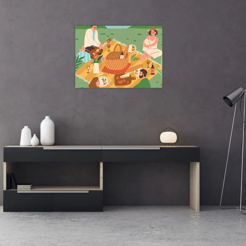 Obraz - Letnia miłość (70x50 cm)