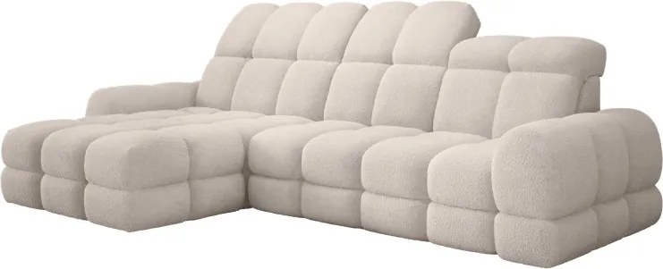 Narożnik TOLLO MINI S Lewostronny Elektryczna regulacja Bubble 03 WERSAL