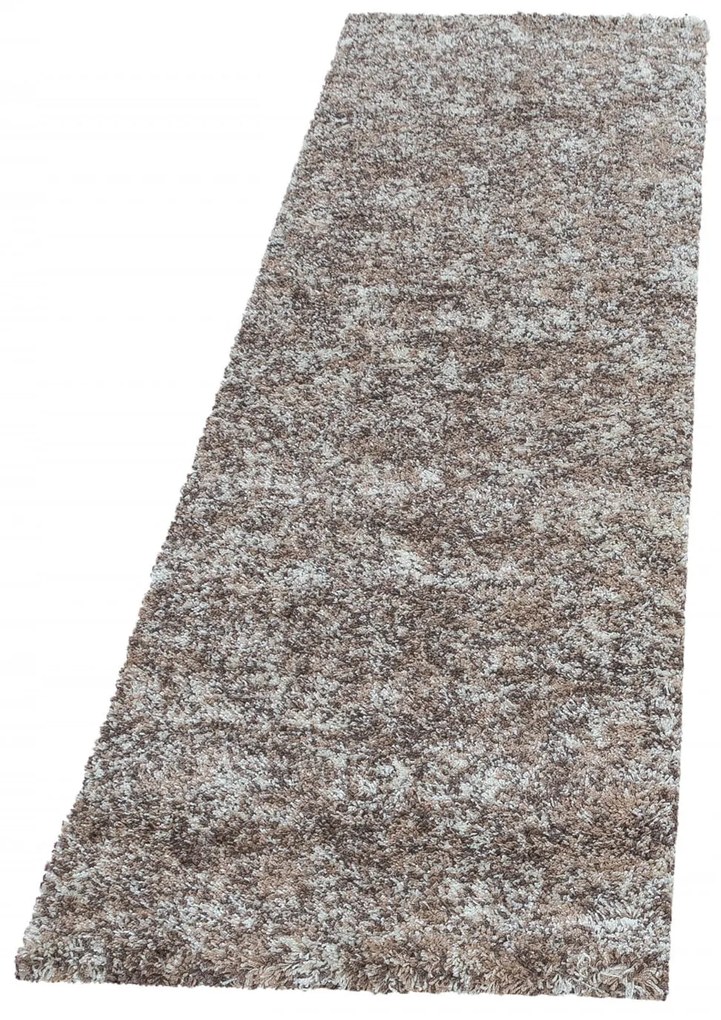 Dywan shaggy Enjoy beżowy multikolor 80 cm x 250 cm