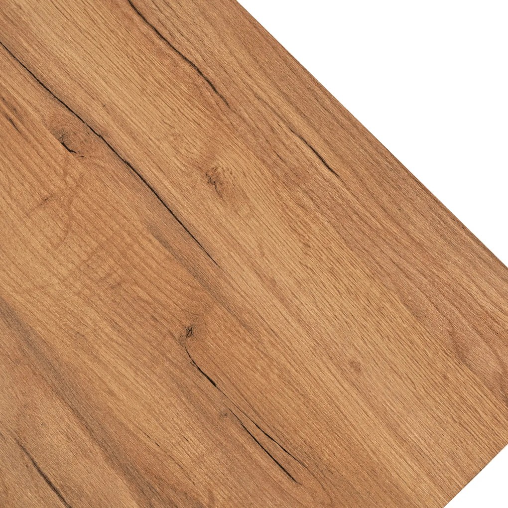 Stół Kwadratowy Rozkładany MAX 80-160 cm Dąb Craft/Czarny Nowoczesny Loft