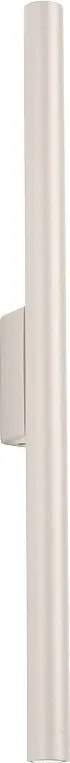 Lampa Ścienna Nowoczesny Pastelo, Stal - 2 Źródło - L.2.5 X H.50 Cm - Beżowy
