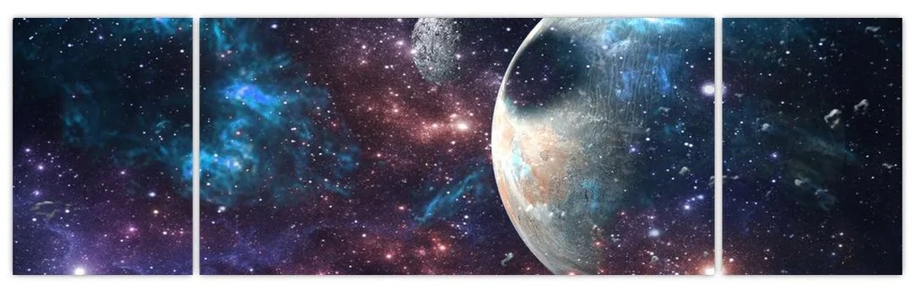Obraz kosmosu (170x50 cm)