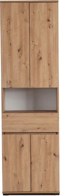 Szafa Słupek MODENA 60 cm Dąb Artisan Do Przedpokoju