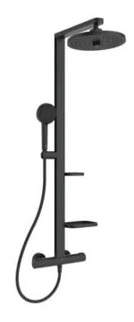 Metalowy zestaw prysznicowy w kolorze matowej czerni 111 cm ALU+ – Ideal Standard