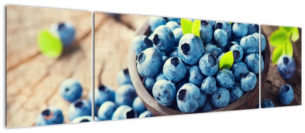 Obraz - Jagody (170x50 cm)
