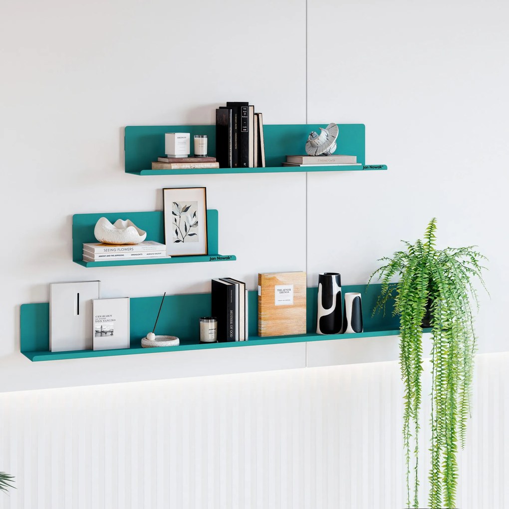 Półka wisząca JOANNE 400 mm, Modern: morska