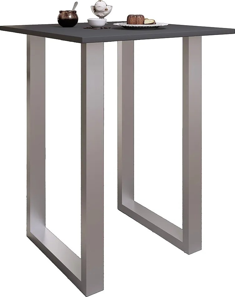 Drewniany stół stołowy stojący Xona 80x80