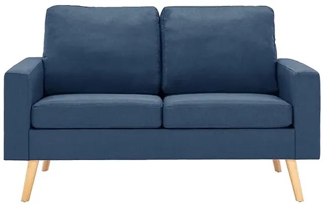 2-osobowa niebieska sofa D6-H29