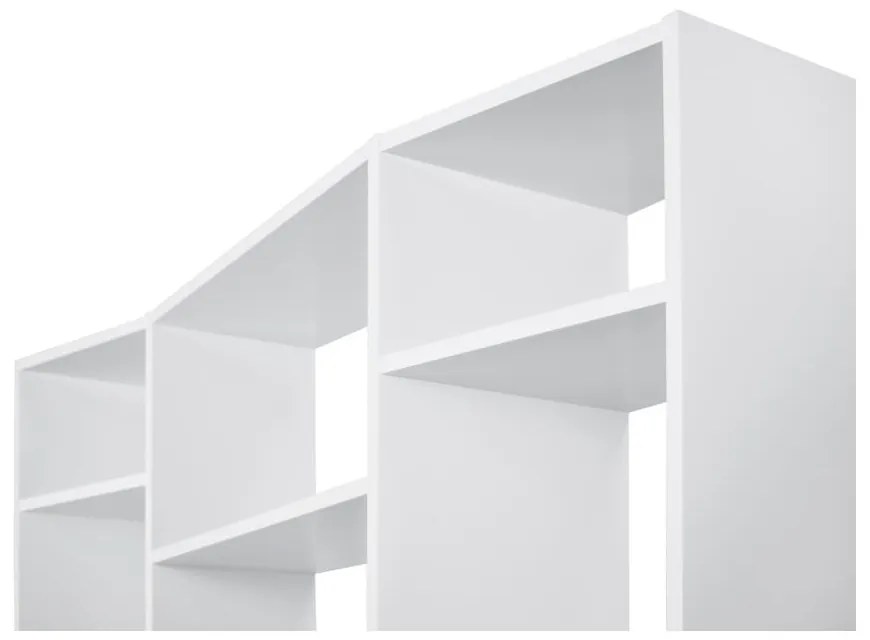 Biały regał 144x224 cm Valsa – TemaHome