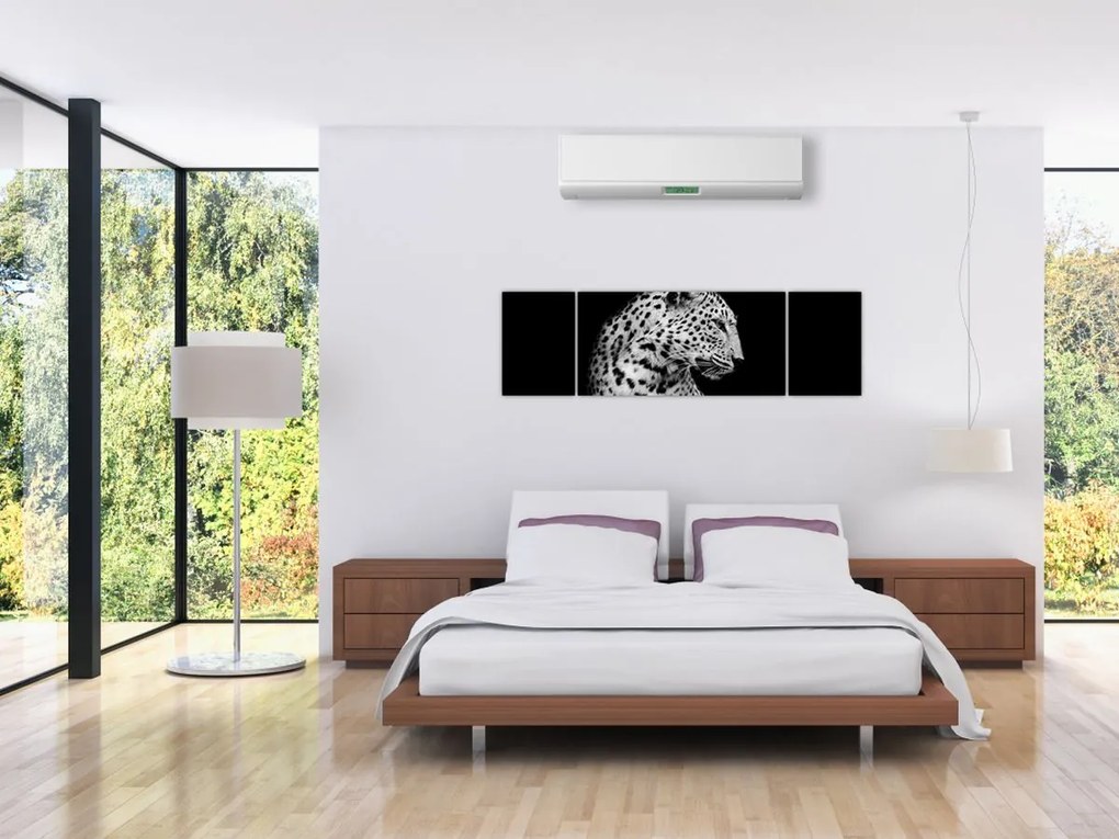 Obraz - Lampart (170x50 cm)