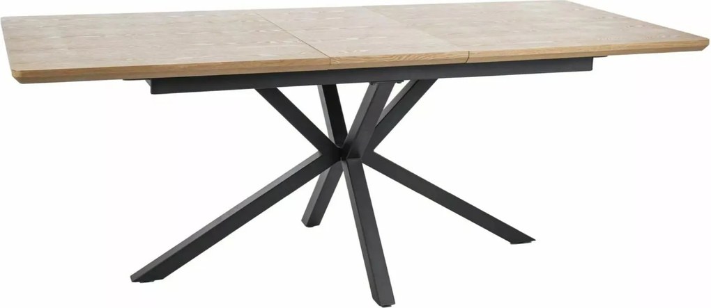 Industrialny stół rozkładany Logan 160-200 cm
