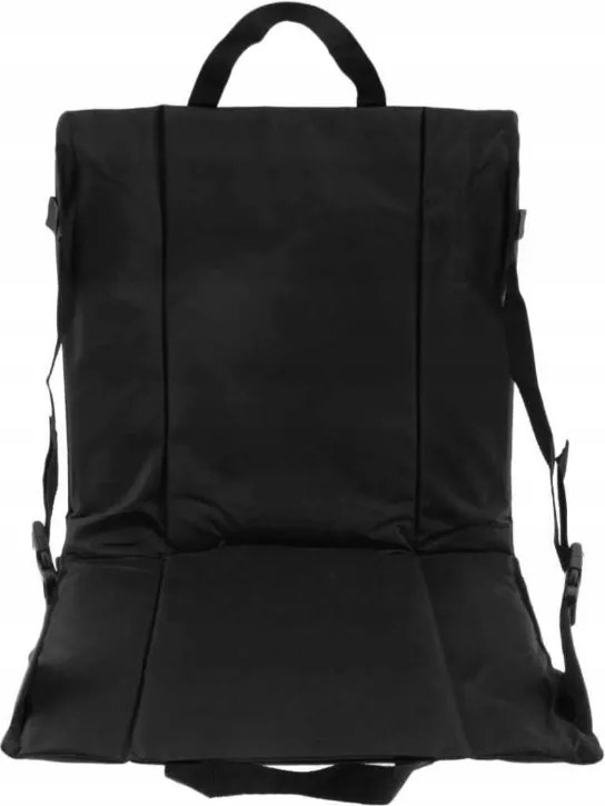 Turystyczne składane krzesło VENTO 38 cm, czarne