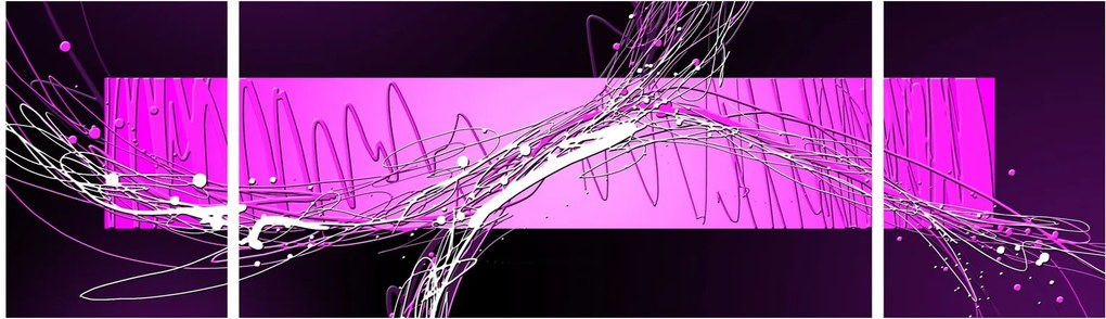 Abstrakcyjny obraz (170x50 cm)