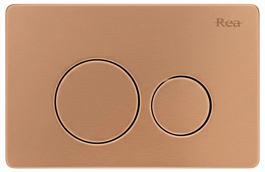 Przycisk typu I do stelaża podtynkowego WC K011A-Q Miedź Szczotkowana