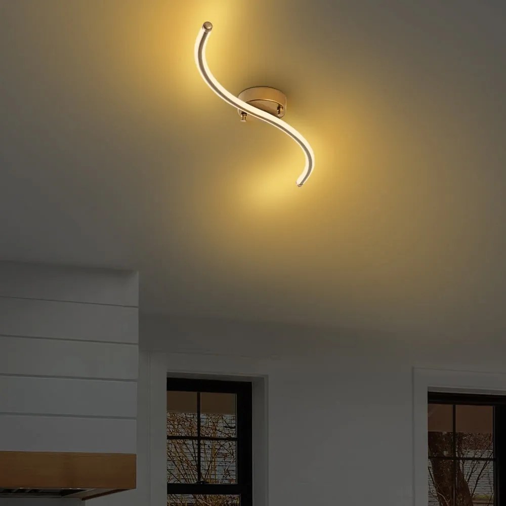 Lampa sufitowa LED w kolorze złota 10x67 cm Yilan – Opviq lights