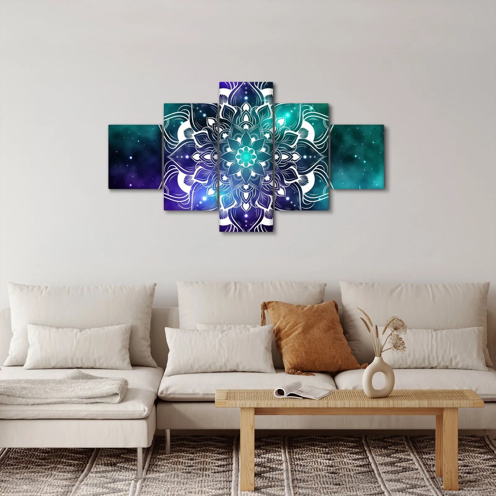 Obraz abstrakcji (125x70 cm)