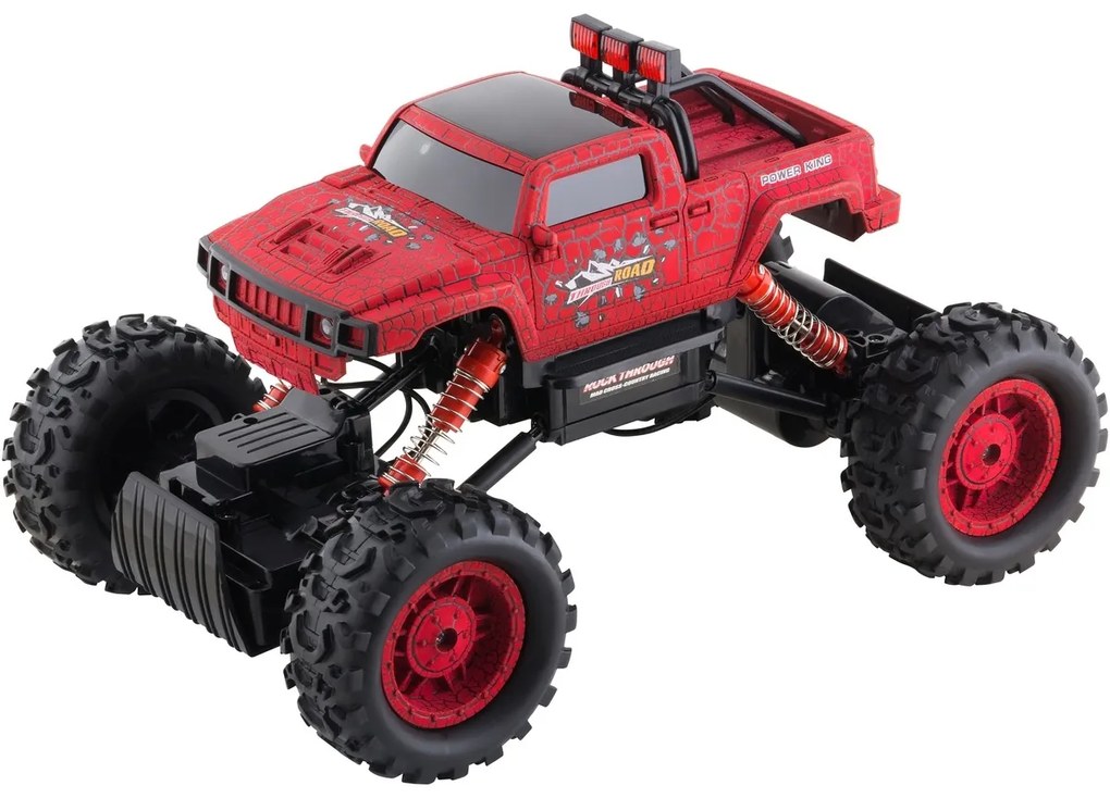 Samochód zdalnie sterowany Buddy Toys BRC 14.614RC Rock Climber, czerwony