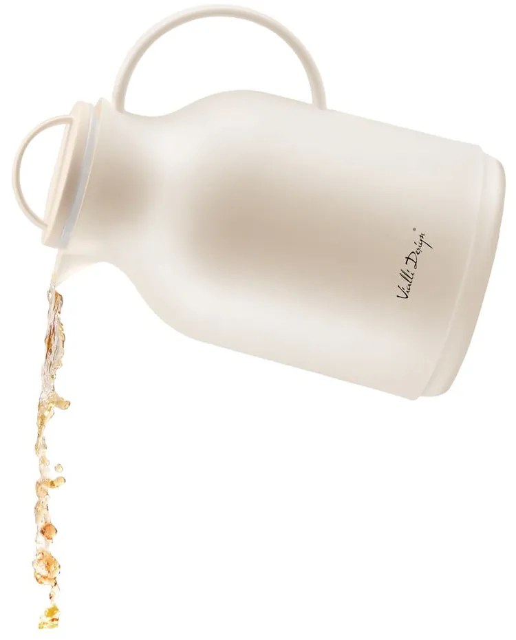 Beżowy termos Vialli Design, 1 l