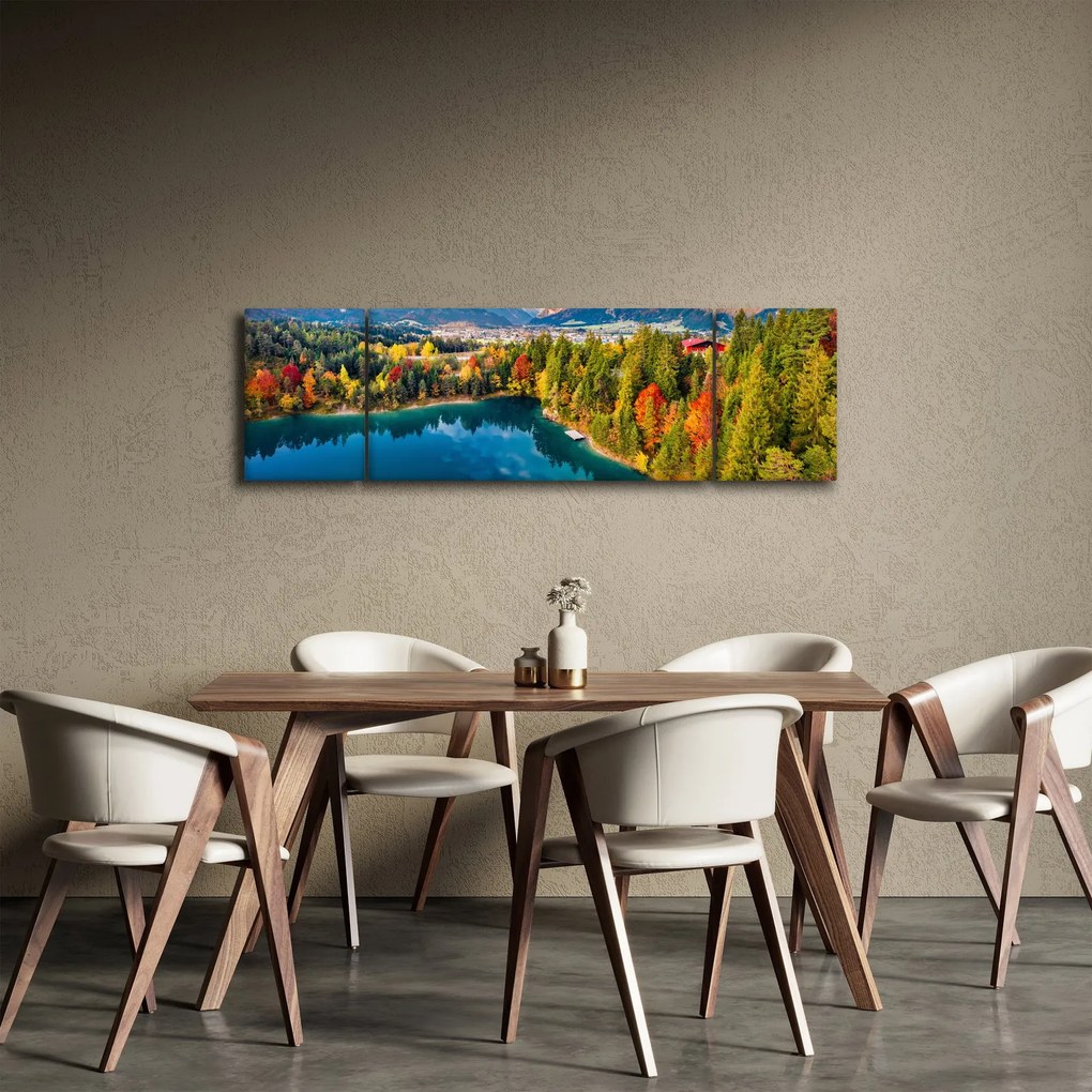 Obraz - Jezioro Urisee, Austria (170x50 cm)