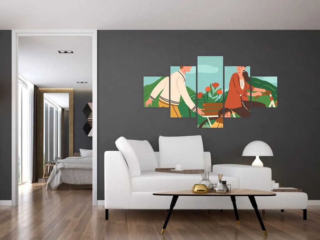Obraz - Piękny dzień (125x70 cm)