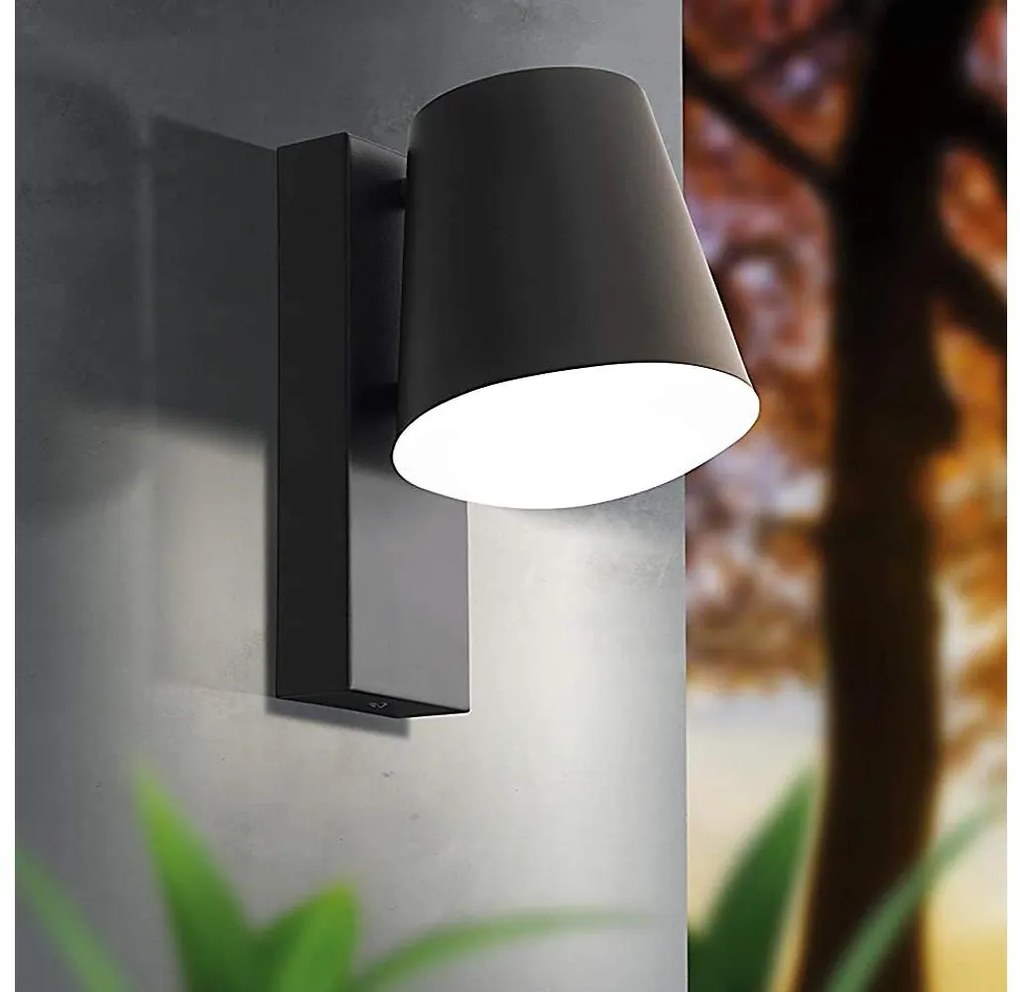 Eglo 97482 - Ściemnialna zewnętrzna lampa LED CALDIERO-C 1xE27/9W/230V IP44