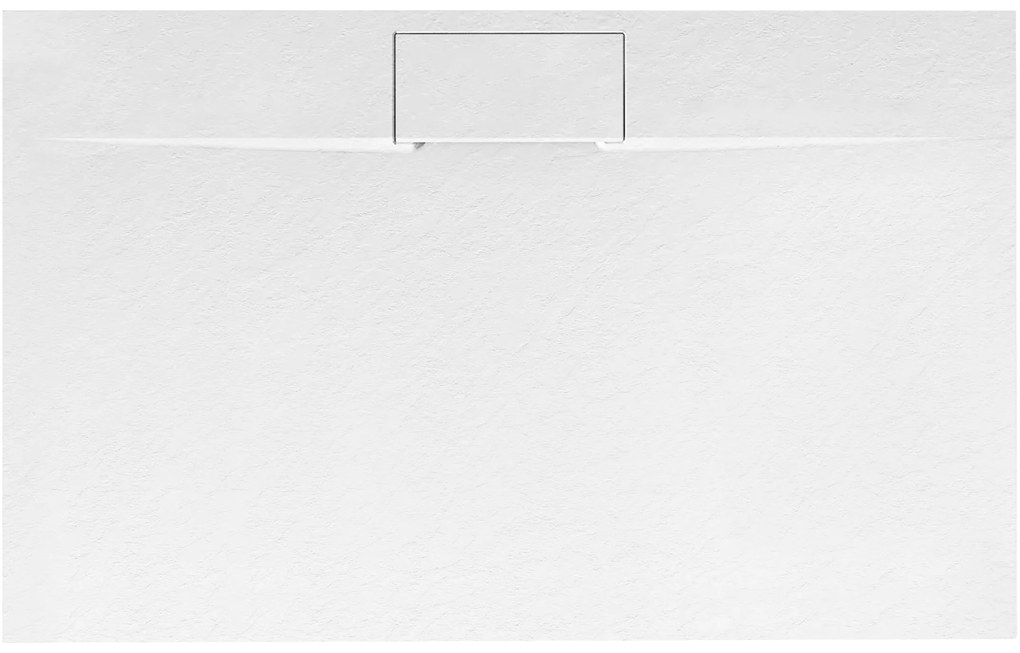 Brodzik prysznicowy Bazalt Long White 80x100