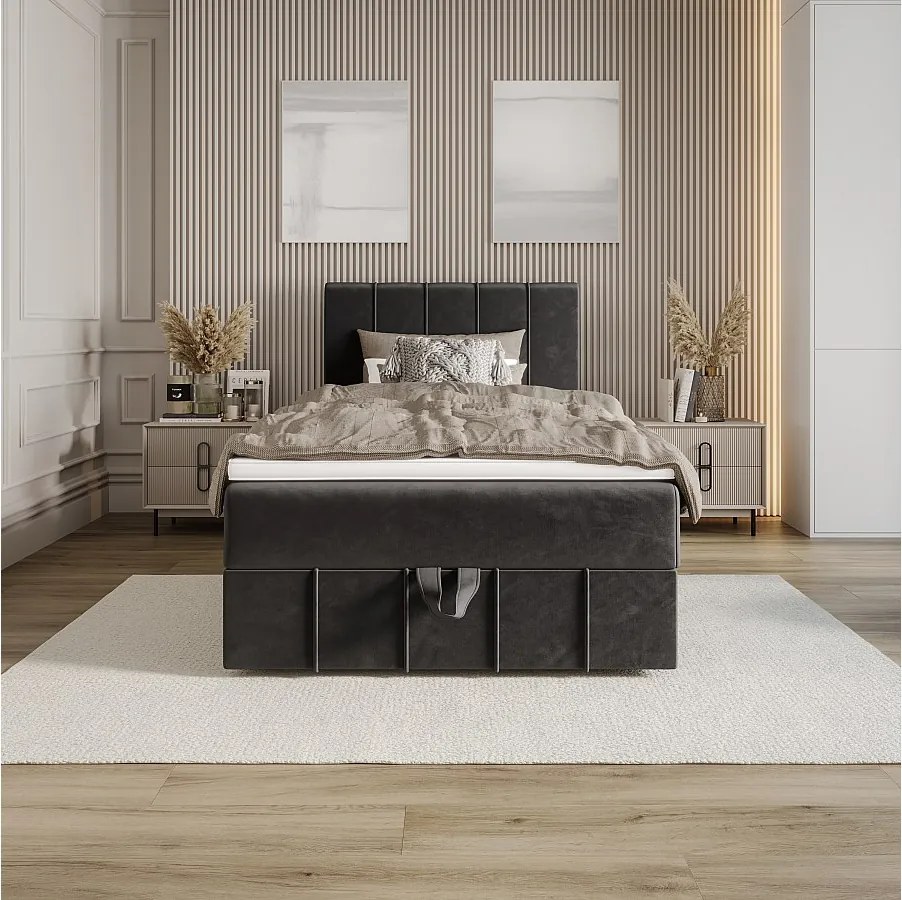 Łóżko kontynentalne BAHAMA 90x200 Monolith 92