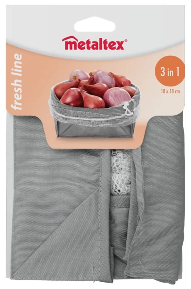 Składany pojemnik na żywność Metaltex, 18x18 cm