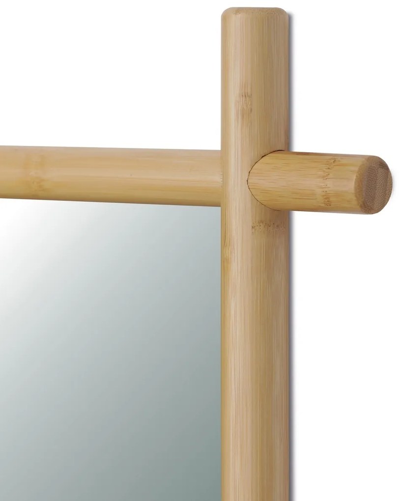 Lustro ścienne B027 NAT, bambus