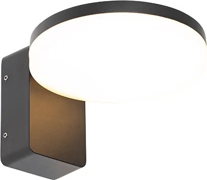 Nowoczesna lampa ścienna zewnętrzna czarna w tym LED IP54 - Esmee