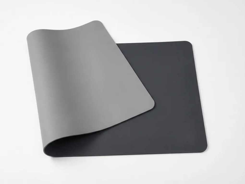 Wodoodporna mata na stół 50x80 cm, szara / grafitowa