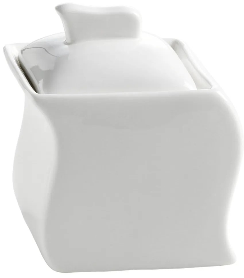 Biała porcelanowa cukierniczka Maxwell & Williams Motion, 260 ml