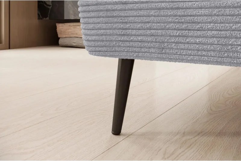 Narożnik ALISSON S/MINI Prawostronny z elektrycznym wysuwem w tkaninie POSO 27 WERSAL