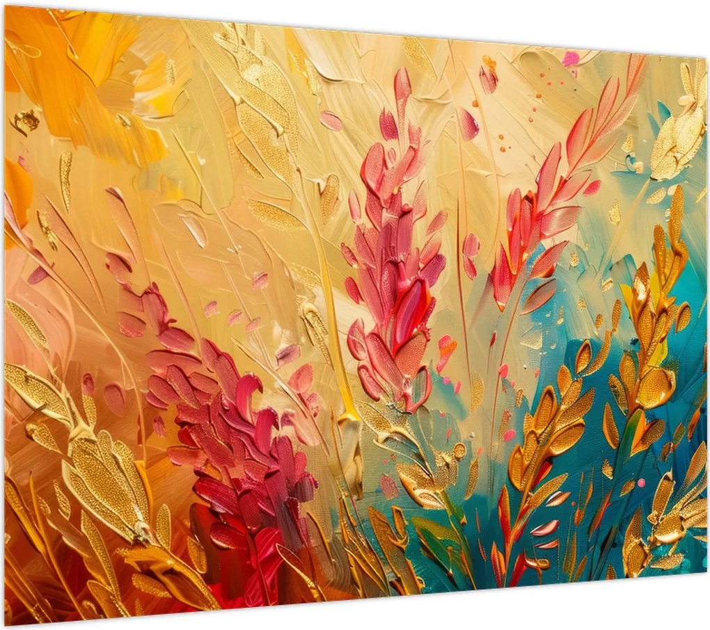 Obraz - Malowanie pola (70x50 cm)