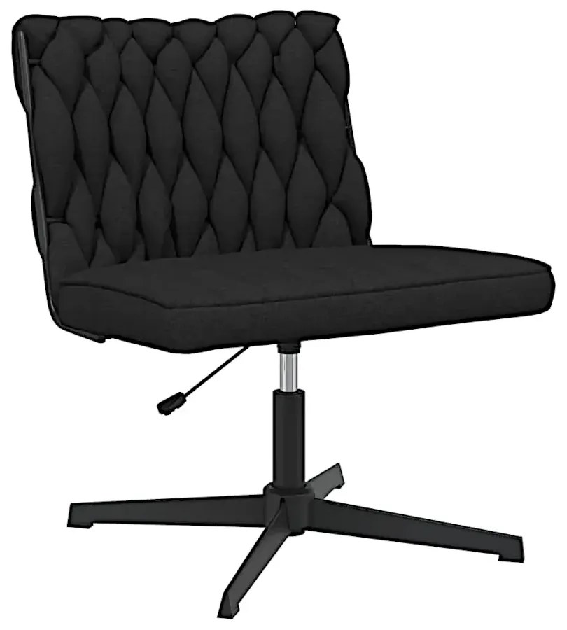 Fotel do biurka glamour czarny W2-G13