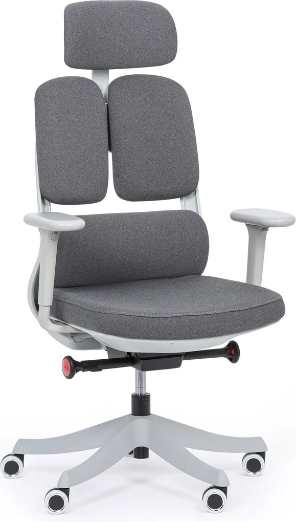 Krzesło biurowe ERGONOMY, szara