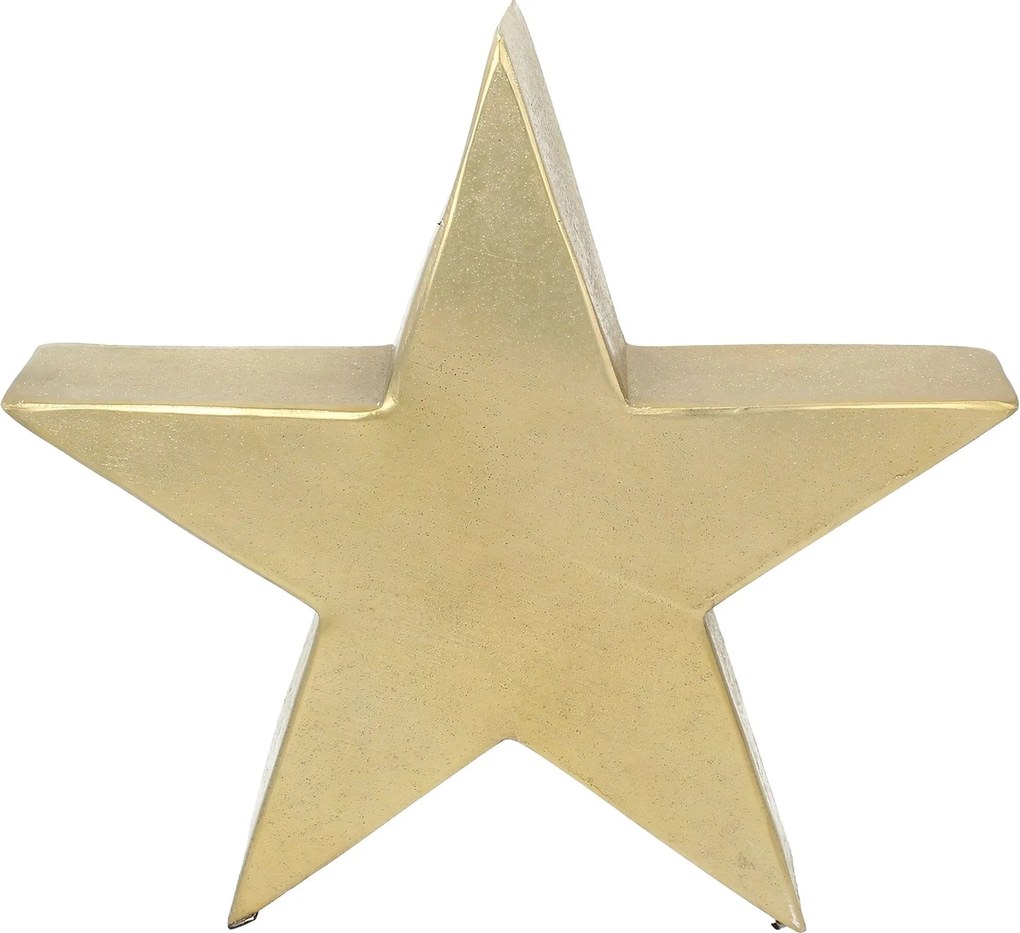Dekoracja Christmas Star 38cm gold