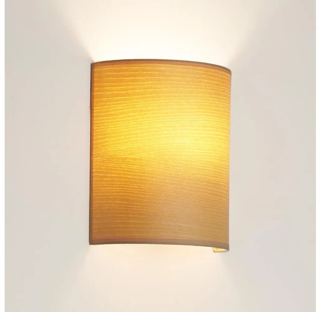 Brilagi - Kinkiet SEMI 1xE27/15W/230V śr. 20 cm beżowy