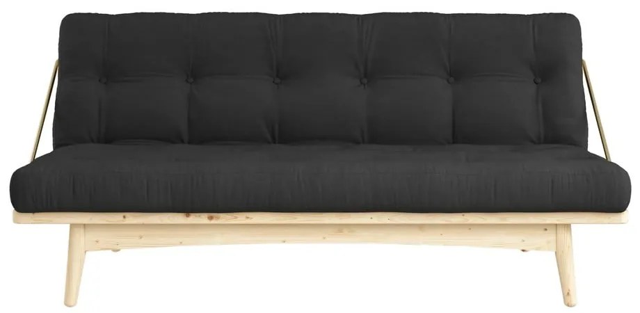 Sofa rozkładana Karup Folk Clear/Dark Grey