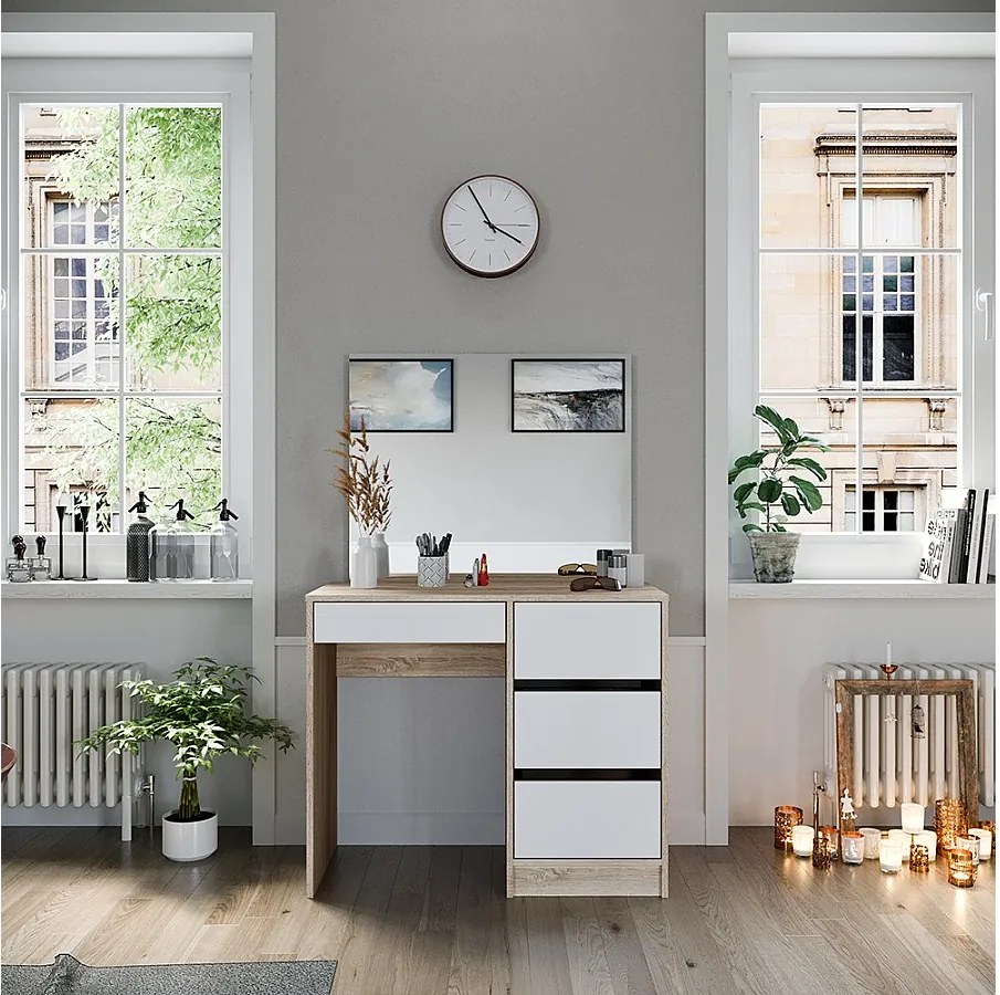 Stolik do przebierania sonoma 90x40x75 sherry