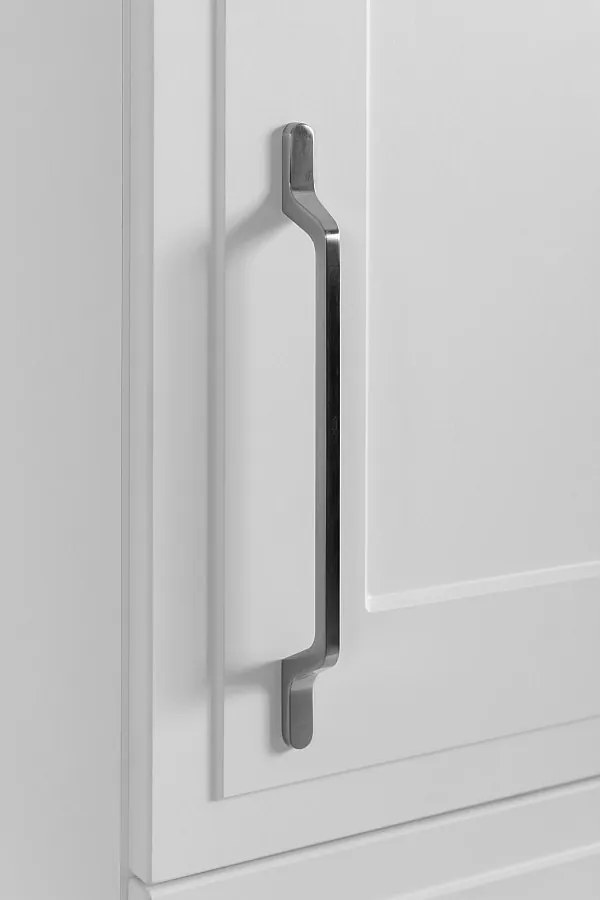 Szafka podumywalkowa w stylu klasycznym, biała, 160 (2 x 80) x 57 x 46 cm