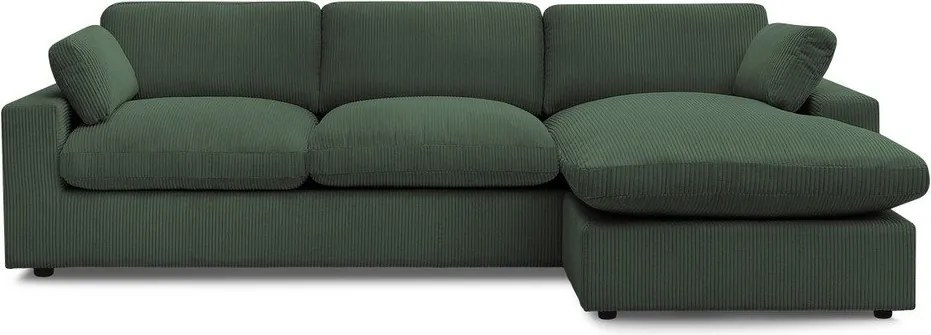 Zielony sztruksowy narożnik Belair – Bobochic Paris