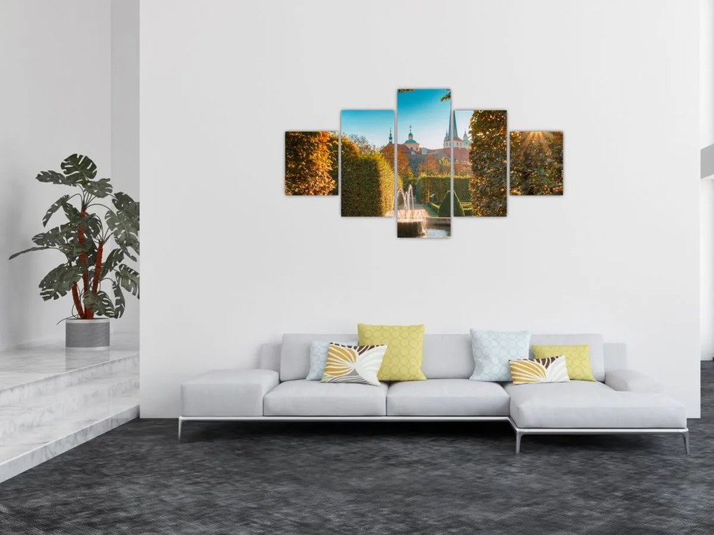 Obraz - Pałac Wallensteina (125x70 cm)