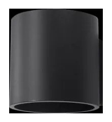 Czarny kinkiet Sollux Roda