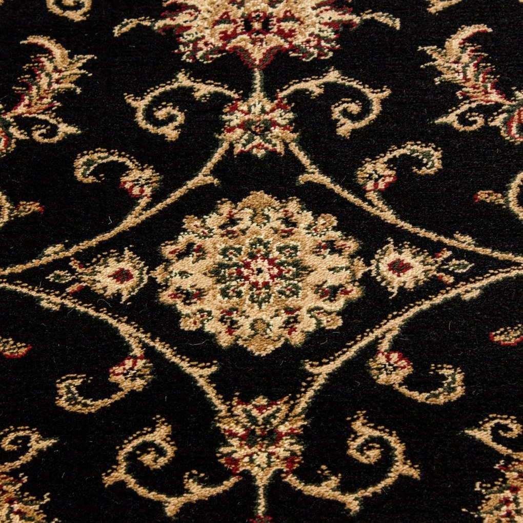 Dywan klasyczny Marrakesh czarno-kremowy 160 cm x 230 cm